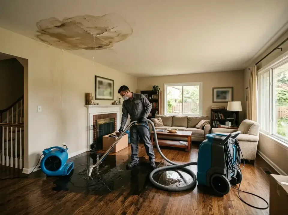 attic-pipe-burst-ceiling-drip-008 — frequently asked questions, Water Damage Restoration & Carpet Care in Santa Fe, TX
